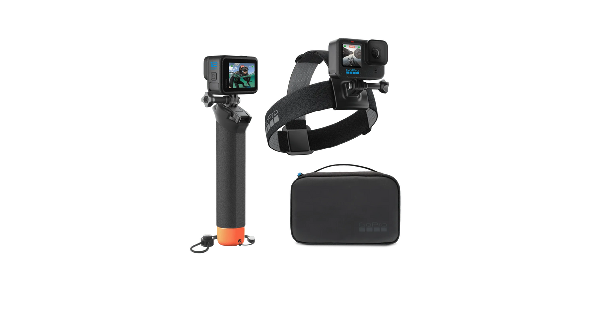 GoPro Adventure Kit The Handler, Head Strap 2.0 + Compact Case