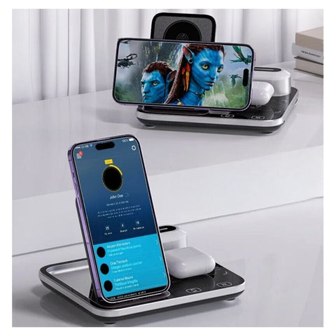 4-in-1 RGB Magnetic Foldable Wireless Charger
