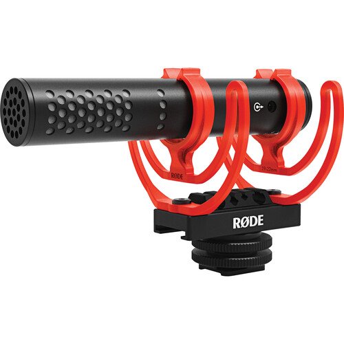 Rode VideoMic GO II Camera-Mount Lightweight Directional Microphone,Black