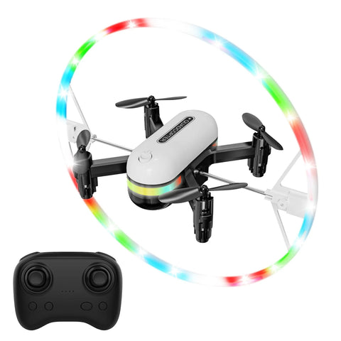 YOLOKE LED Light Drone: Remote Control Gift Toy