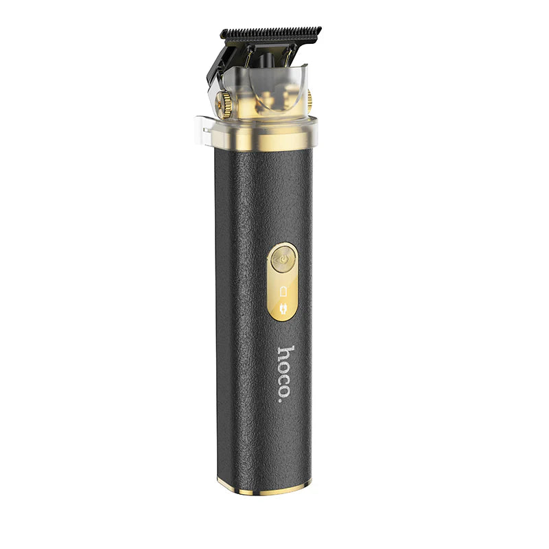 Hoco HP22 Retro Design Engraving Electric Hair Clipper Black