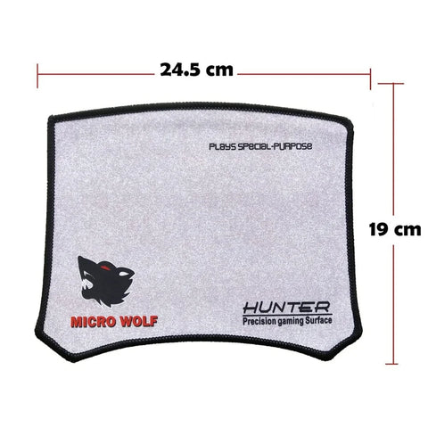 Hunter Precision Gaming Surface Micro Wolf Mouse Pad