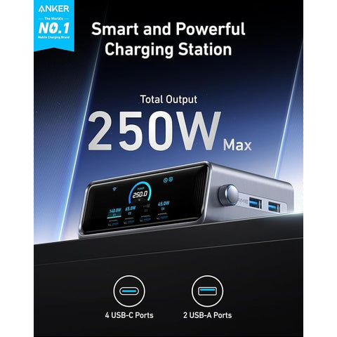 Prime Charger (250W, 6 Ports, GaNPrime)