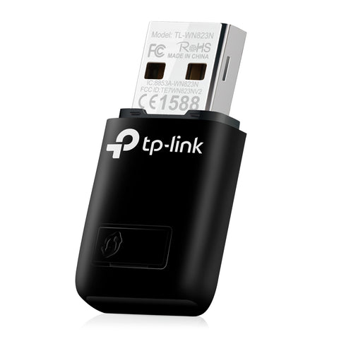 TP Link | 300Mbps Mini Wireless N USB Adapter | TL-823N