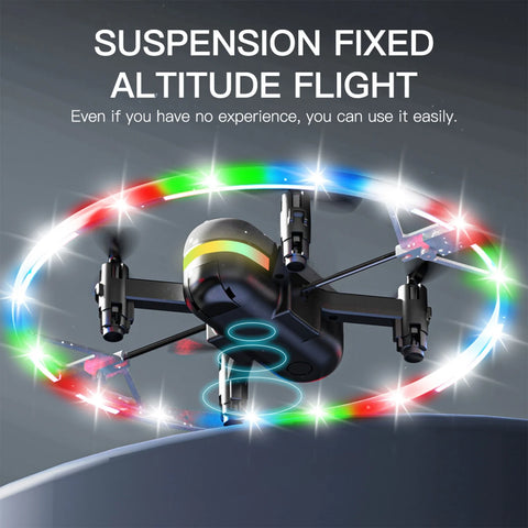 YOLOKE LED Light Drone: Remote Control Gift Toy