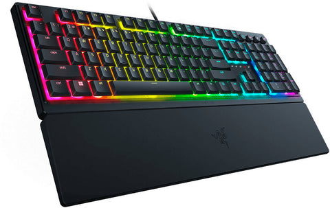 Razer (RZ03-04460100-R3M1) Ornata V3 Gaming Keyboard - Wrist Rest - Black