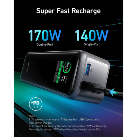 Prime 27,650mAh Power Bank (250W)