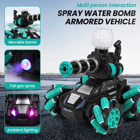 Water Bullet Shooting Remote Control Car