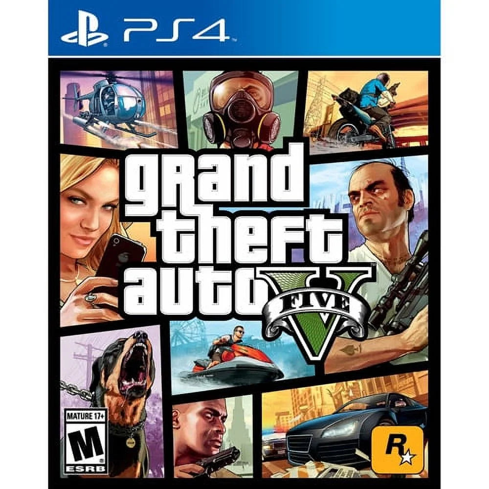 PS4 |  Grand Theft Auto V, Rockstar Games