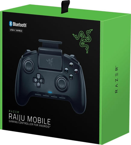 Razer (RZ06-02800100-R3M1) Raiju Mobile Wireless Gaming Controller for Android - Black