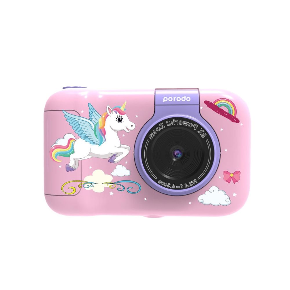 Porodo Lifestyle Kids Flip Digital Camera With Tripod Stand