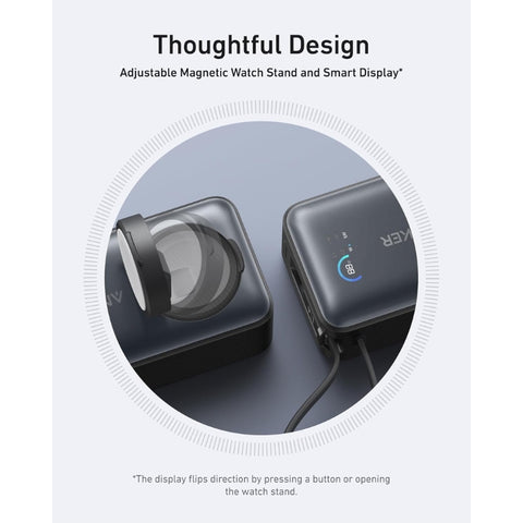 MagGo Power Bank (10K, 35W, For Apple Watch)