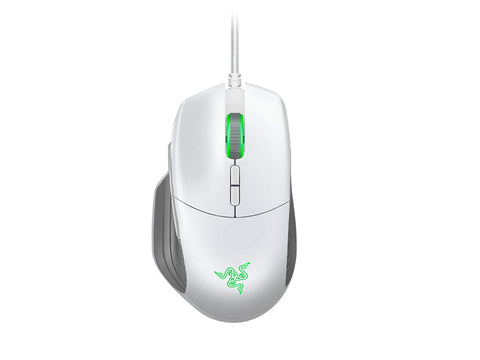 Razer (RZ01-02330300-R3M1) Basilisk Mercury Wired Gaming Mouse - White