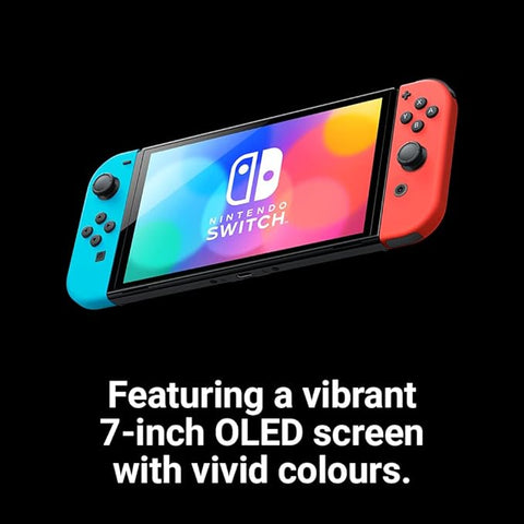 Nintendo Switch – OLED Neon Blue & Red