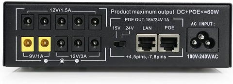 NCTS MULTIFUNCTION DC MINI UPS NU60WP DC 9VDC/12VDC