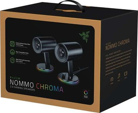 Razer (RZ05-02460100-R3G1) NOMMO Chroma 2.0 Gaming Speakers - Black