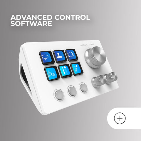 MSD-Two Compact Control Deck, 6 Adjustable LCD Buttons