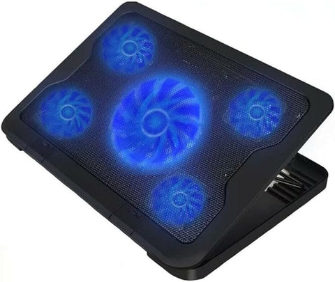 OISE ART STORE Trade Shop SY-c5 USB Cooling Stand for Laptop PC | 5 Fans