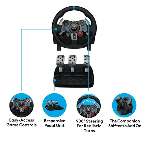 Logitech Driving Force G29 Racing Wheel w/Pedals