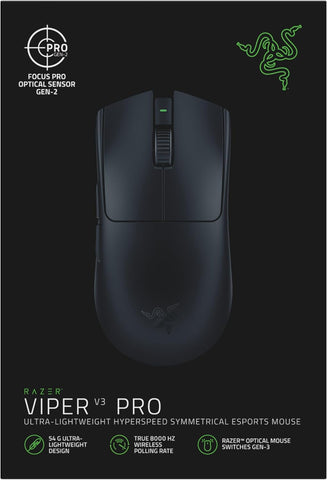 Razer (RZ01-05120100-R3G1) Viper V3 Pro Wireless Gaming Mouse - Black