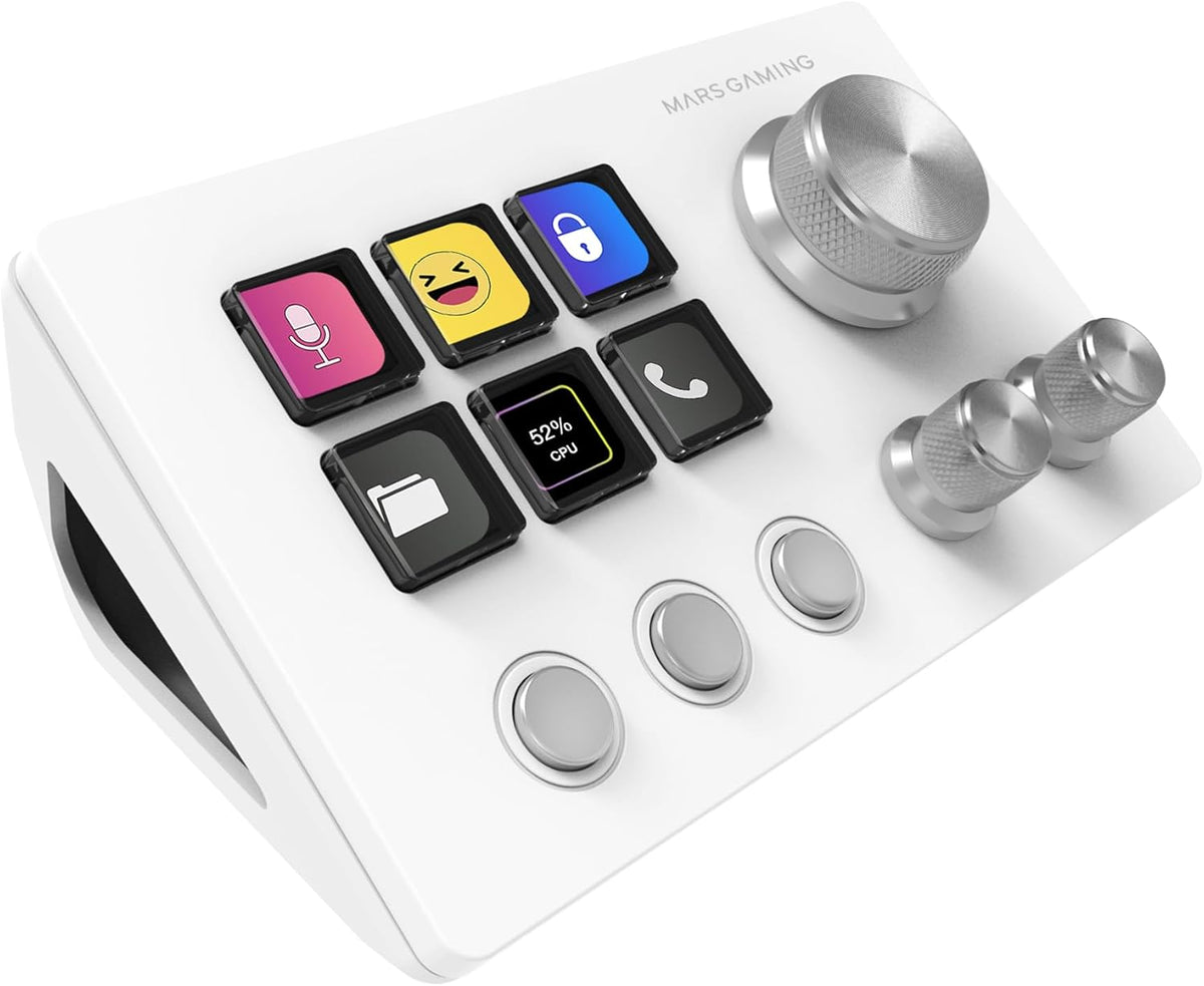 MSD-Two Compact Control Deck, 6 Adjustable LCD Buttons