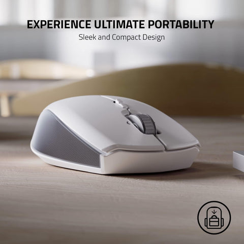 Razer (RZ01-03990100-R3G1) Pro Click Mini Wireless Mouse for Productivity - Ambidextrous - White