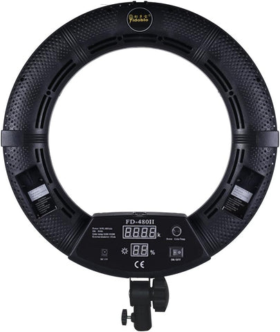 LED Ring Light18" FD-480II Dimmable Bi-Color Ringlight 96W