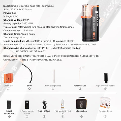 LENSGO Smoke B Smoke Machine | 40W