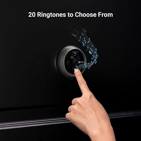 EZVIZ Door Peephole Camera - 1080P Video