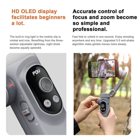 Smart X Pro Handheld Smartphone Gimbal 3-Axis