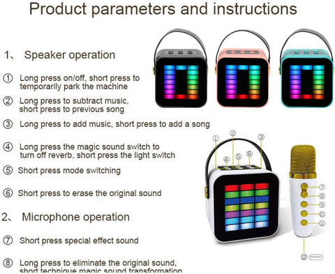 Microphone and Speaker Set | ZX-01