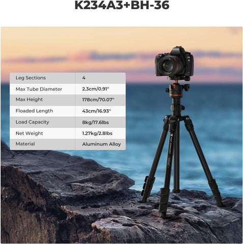 K&F TRIPOD K234A BALLHEAD