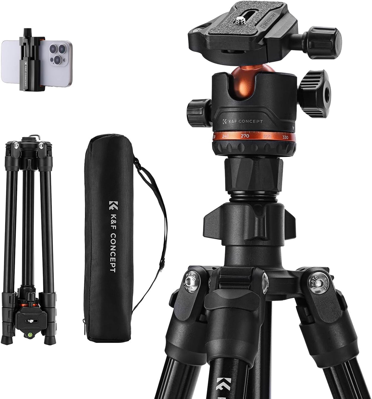 K&F TRIPOD K234A BALLHEAD