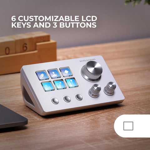 MSD-Two Compact Control Deck, 6 Adjustable LCD Buttons