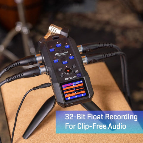 Zoom H6essential (2024 Model, Essential Series) with 32-Bit Float