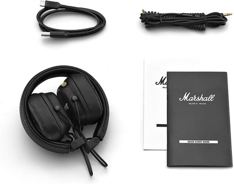 Marshall Major IV On-Ear Bluetooth Headphone | Black