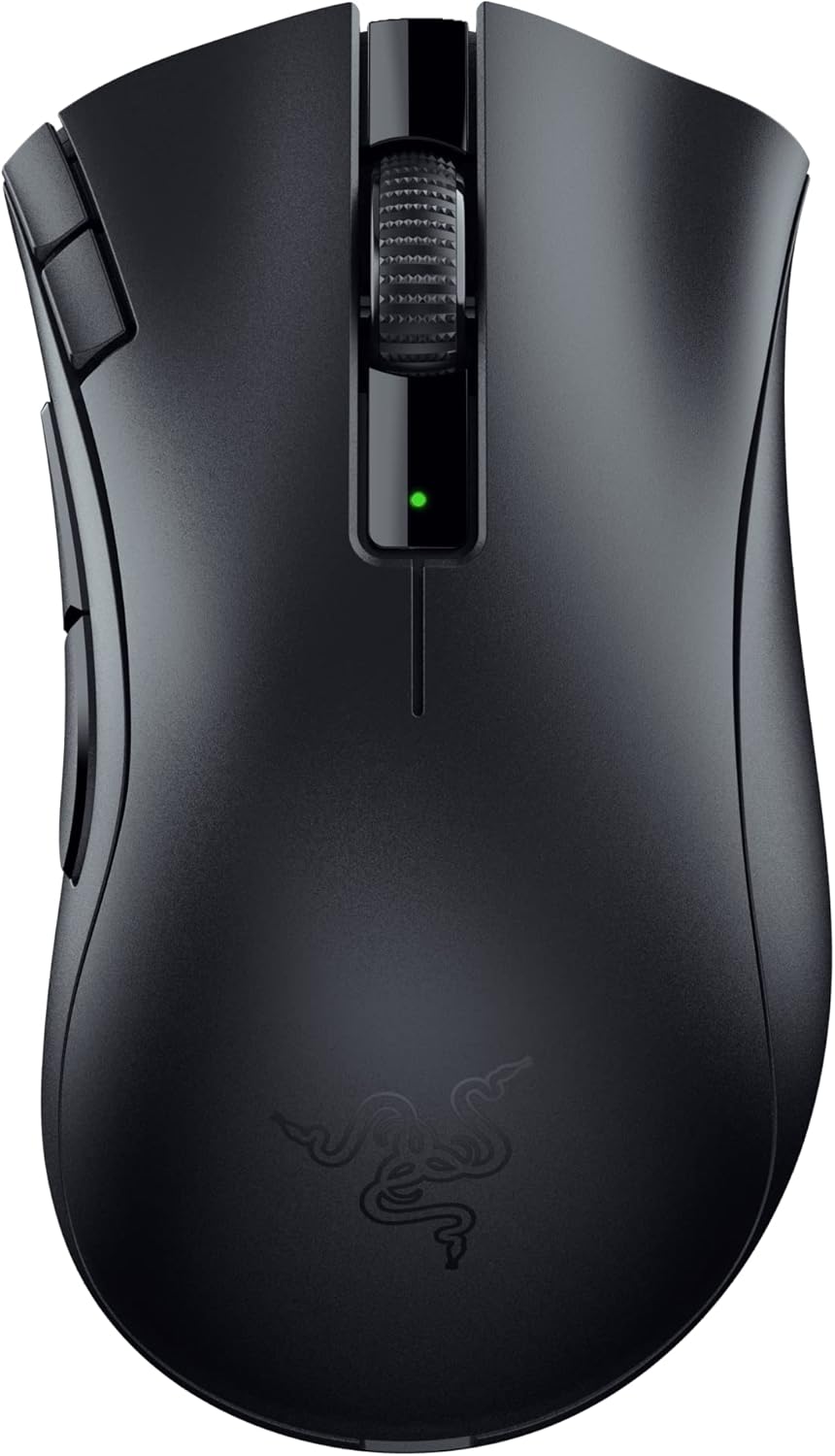 Razer (RZO1-04130100-R3G1) Deathadder V2 X Hyperspeed Wireless Gaming Mouse - Black