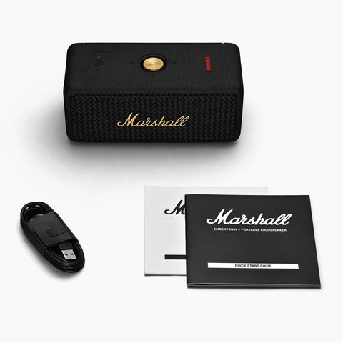 Marshall Emberton II Portable Bluetooth Speaker | Black