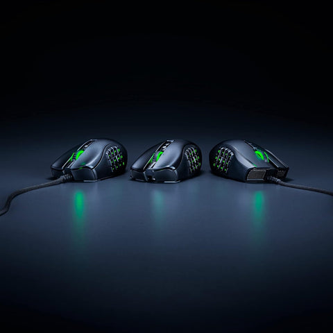 Razer (RZ01-03590100-R3M1) Naga X Ergonomic MIMO Gaming Mouse - 16x Programmable Buttons - Black