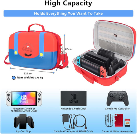 Mario Carrying Case for Nintendo Switch OLED