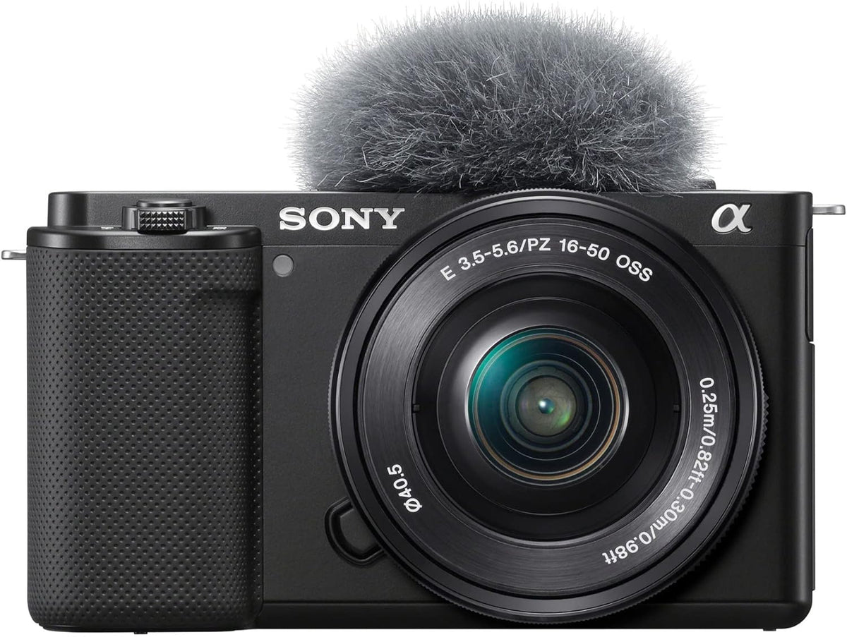 Sony Alpha ZV-E10 - APS-C Interchangeable Lens Mirrorless Vlog Camera Kit