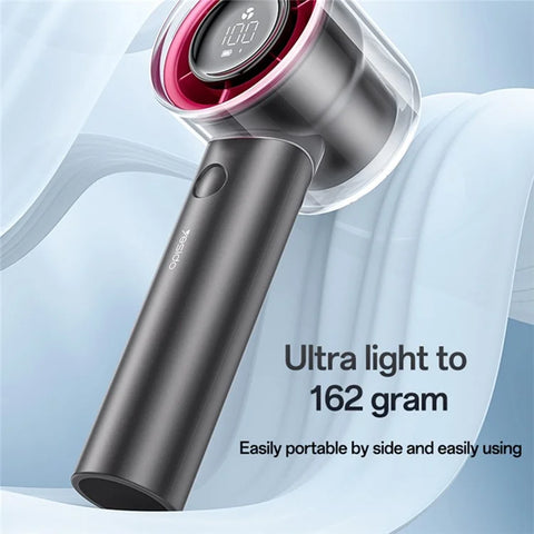 YESIDO YF14 5 Speeds Adjustable 14000 RPM Turbo Fan Mini Hair Dryer
