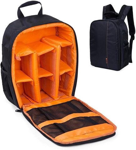 SLR Camera Travel Backpack Waterproof Carry Bag
