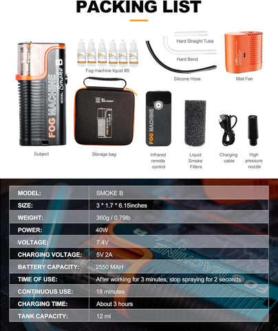 LENSGO Smoke B Smoke Machine | 40W