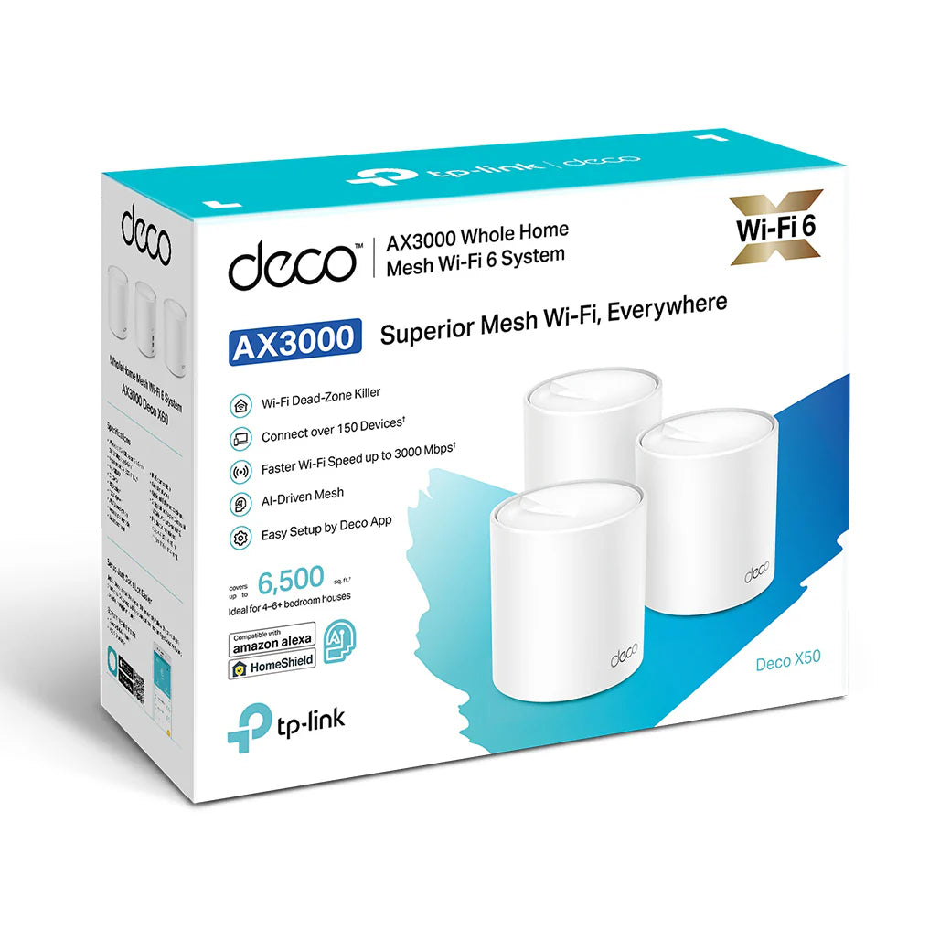 TP-Link Deco AX3000 Whole Home Mesh WiFi 6