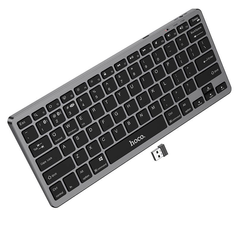 Hoco Rechargeable Dual Mode Wireless Keyboard | GM32