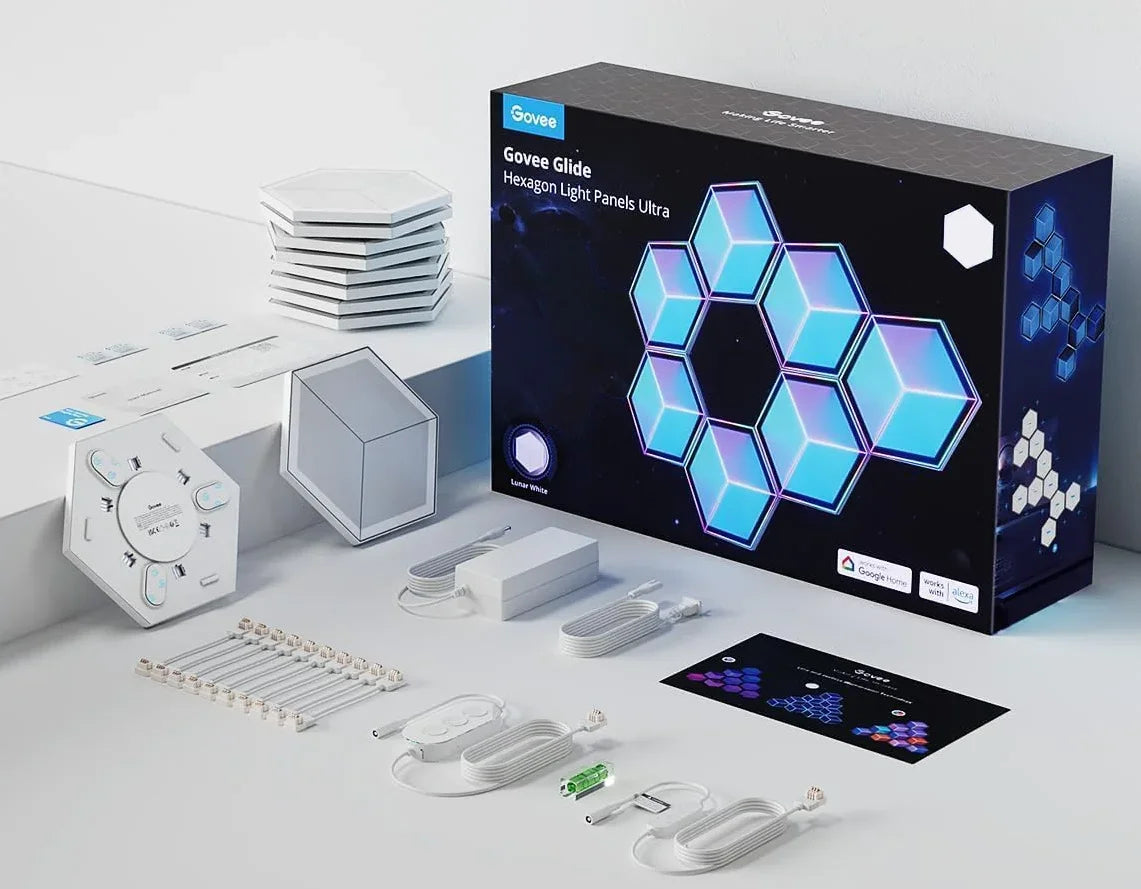 Govee Glide Hexagon Light Panels Ultra | 7 Panels