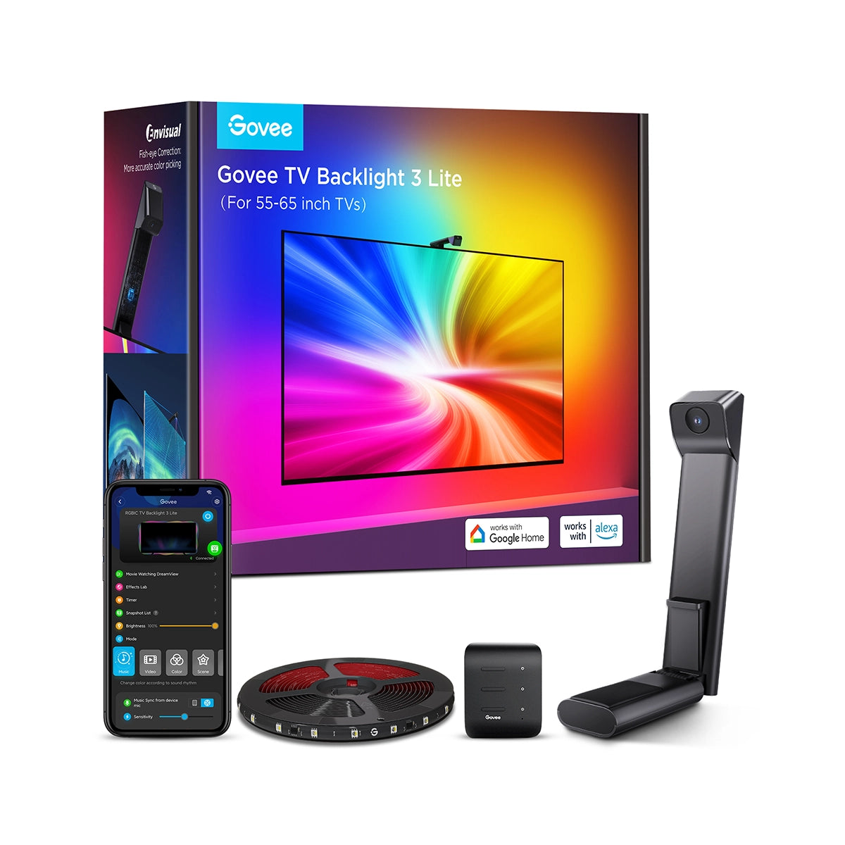 Govee TV Backlight 3 Lite - TV 55-65 inch