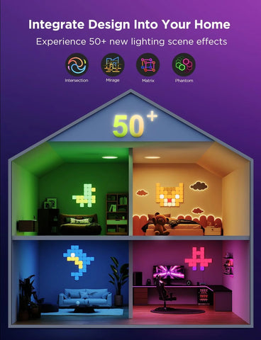 Govee Mini Panel Lights - 10 Panels