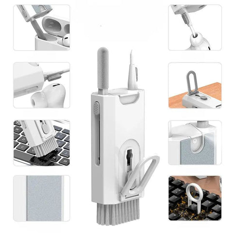 HOCO Multifunctional Swift Shine 8-in-1 Foldable Gadget Cleaning Set